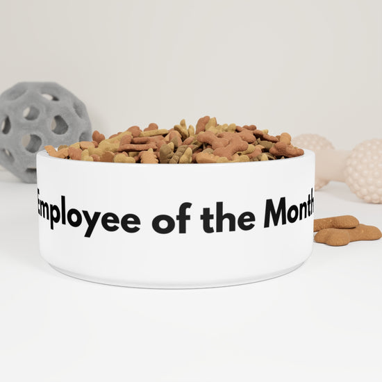 Employee of the Month Pet Bowl